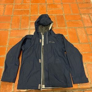 Columbia Dark Blue Hooded Jacket
